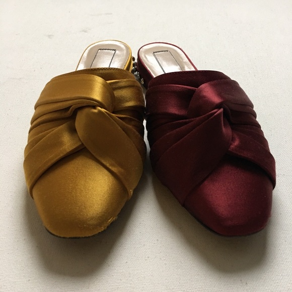 N°21 MISMATCHED SATIN EMBELLISHED MULES - Picture 3 of 5